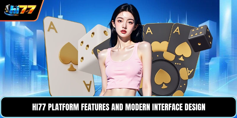 HI77 platform features and modern interface design