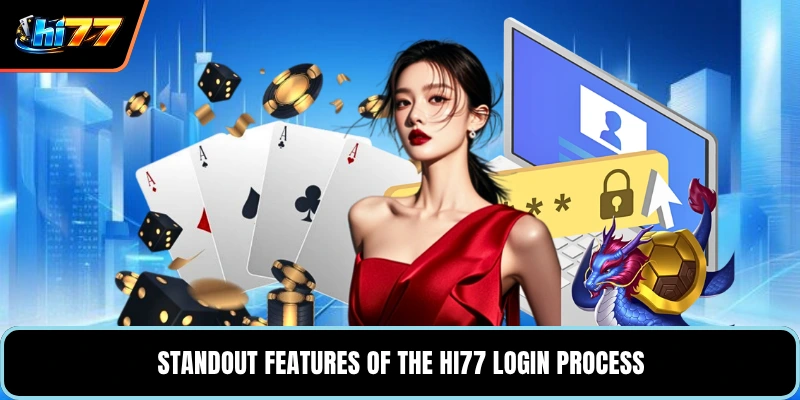 Standout features of the HI77 login process